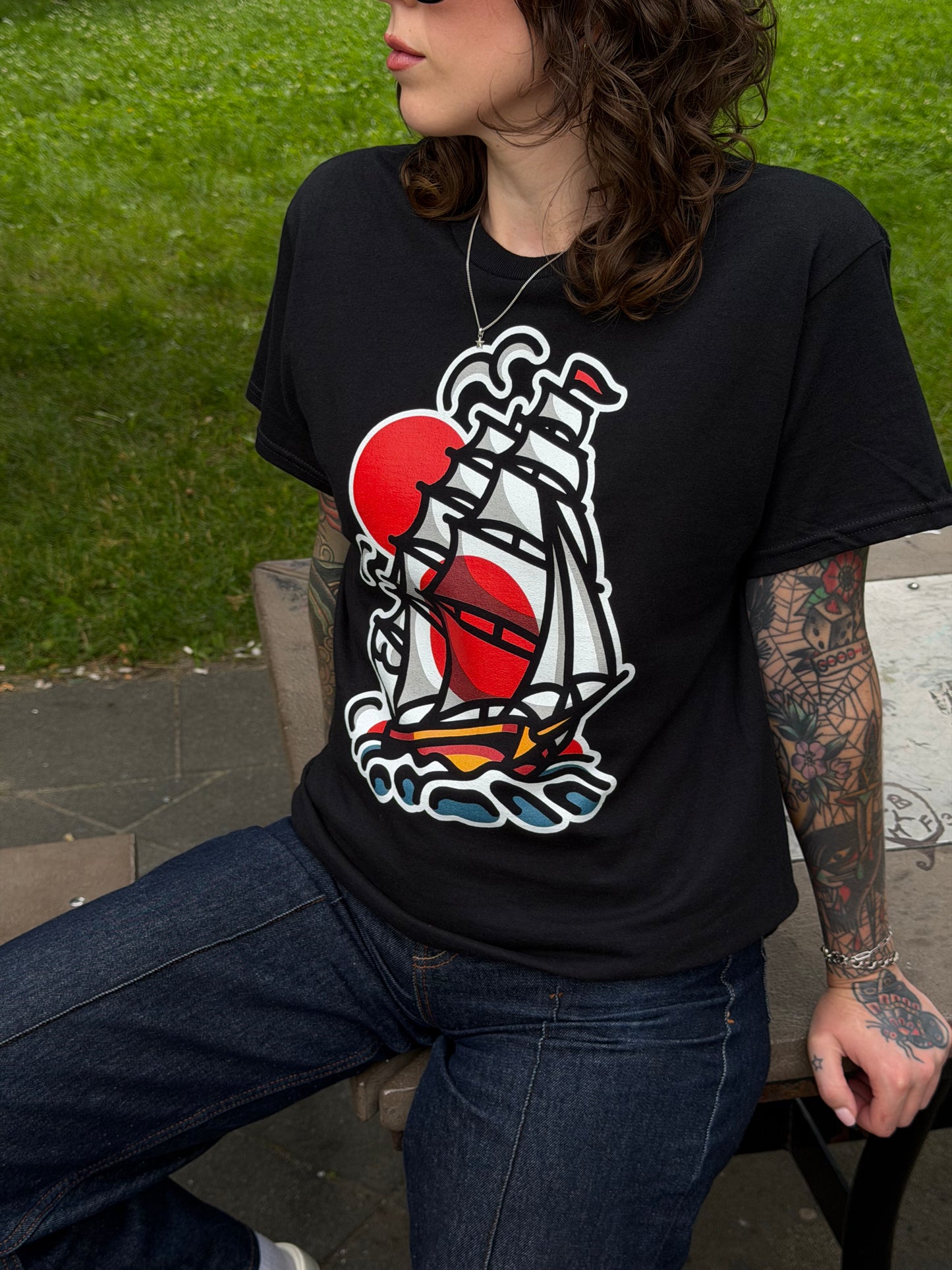 Sunset Sail Tee