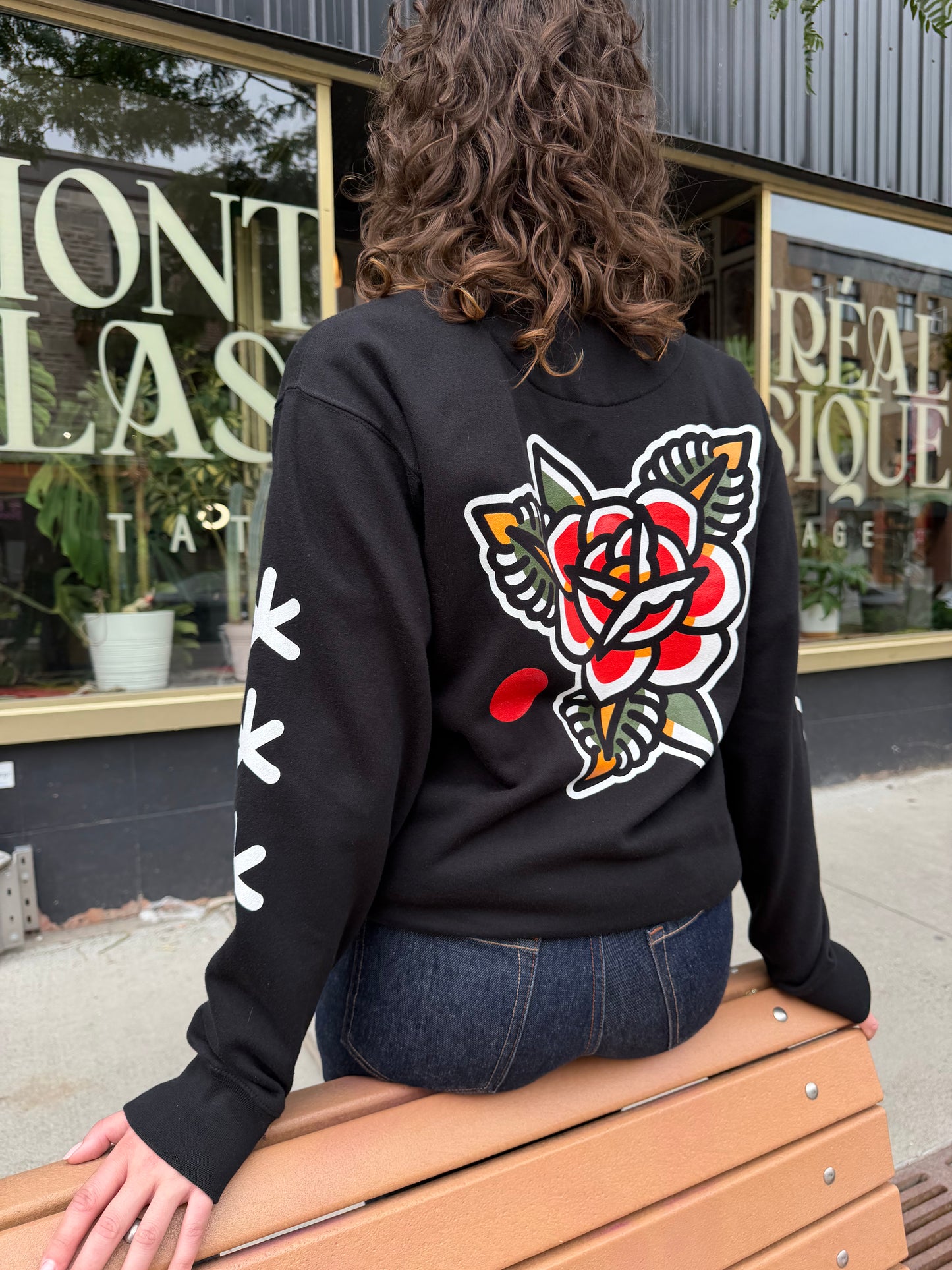 Rose Red Sweatshirt