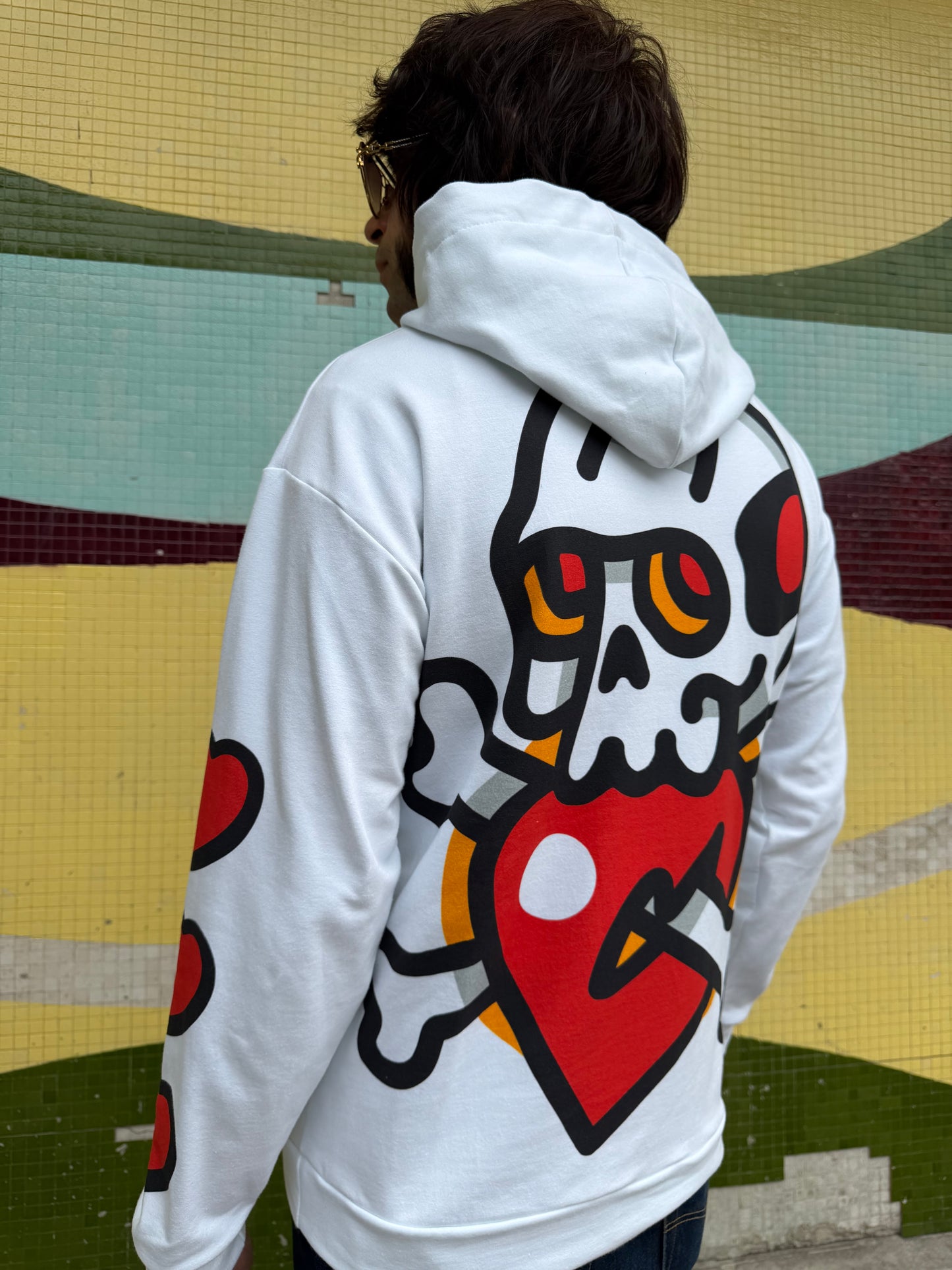 Hopeless Romantic Hoodie - Oversized Print